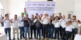 Armenta exhorta a delegados a priorizar obras que generen mayor beneficio