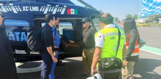 Gobierno de Puebla coordina traslado aéreo de hígado donado a CDMX