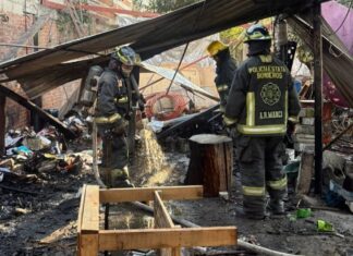 Explota vivienda que almacenaba pirotecnia en Coronango