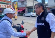 José Luis Figueroa Cortés recorre Distrito 20 para escuchar peticiones ciudadanas