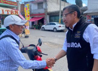 José Luis Figueroa Cortés recorre Distrito 20 para escuchar peticiones ciudadanas