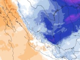 Frente Frío Número 32 afectará a Puebla del 30 de enero al 2 de febrero