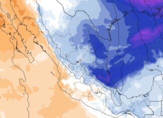 Frente Frío Número 32 afectará a Puebla del 30 de enero al 2 de febrero
