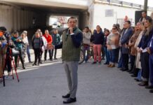 Texmelucan inicia rehabilitación de drenaje pluvial bajo puente de autopista