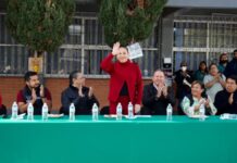 Laura Artemisa inaugura rehabilitación de módulo sanitario en bachillerato Ignacio Zaragoza
