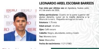 Comisión de Búsqueda de Puebla colabora en localización de docente Ibero