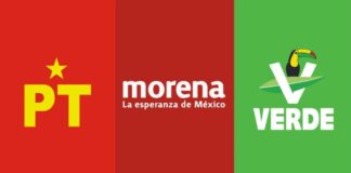 Morena, PT y PVEM se acercan para replicar coalición en Puebla