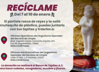 ¿Te salió ‘niño’? Lanzan campaña para reciclar muñecos de rosca en Puebla