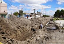 Texmelucan construyó 5 mil 300 metros lineales de drenaje sanitario