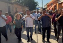 Diputados inauguran calle que lleva a escuela en Tecomatlán