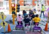 Fomentan educación vial de niños poblanos con “Parque Vial Móvil”
