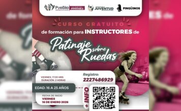 Lanzan curso gratuito para formar instructores de patinaje sobre ruedas