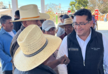 Pável Gaspar realiza gira en municipios de la Mixteca