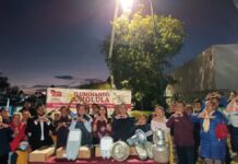 Tonantzin Fernández rehabilita luminarias e inaugura calle en San Pedro Cholula