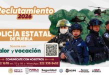 Abren convocatoria para trabajar como policías o bomberos en Puebla