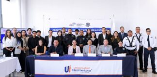 Lupita Cuautle encabeza sesión de prevención y seguridad con universitarios