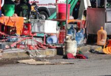 Retirarán puestos que incumplan normas al usar tanques de gas en Puebla