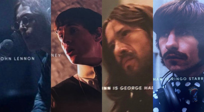 Revelan primeros vistazos del elenco que interpretará a The Beatles