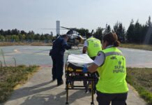 Menor es trasladado vía aérea desde Guadalupe Victoria al Hospital de la Niñez Poblana