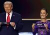 Trump insiste en que Sheinbaum “no debería rechazar” su ayuda contra cárteles