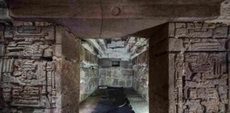 INAH descubre tumba zapoteca de mil 400 años en Oaxaca