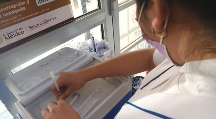 Inician campaña casa por casa de vacunación contra el sarampión en Momoxpan