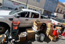 Mantienen operativo contra apartado ilegal de lugares en Puebla capital