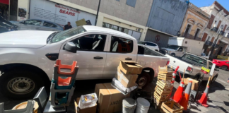 Mantienen operativo contra apartado ilegal de lugares en Puebla capital