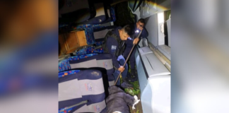 Volcadura de autobús en la México–Tuxpan deja al menos siete lesionados