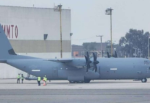 Aclaran presencia de avión militar de EU en Aeropuerto de Toluca