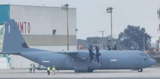 Aclaran presencia de avión militar de EU en Aeropuerto de Toluca