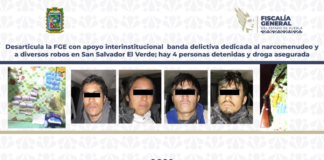 Desarticulan banda dedicada al narcomenudeo en San Salvador El Verde