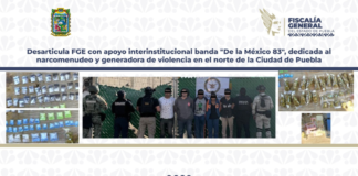 Desarticulan banda de narcomenudistas en la ciudad de Puebla