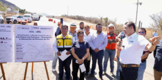 Supervisan avances de la carretera Cuautla–Marquelia en Puebla