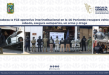 Catean inmuebles en la 46 Poniente tras denuncia por robo de vehículo