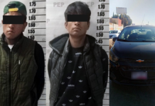 SSP recupera vehículo robado y detiene a probables responsables