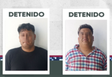 Caen dos hombres por robo a comercio con violencia en Puebla