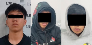Detienen a tres por presunto robo a transeúnte en Cuautlancingo
