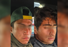 Aseguran a dos hombres con vehículo robado en el Periférico Ecológico