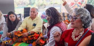 Celebran Día de Reyes con entrega de juguetes en San Pedro Cholula
