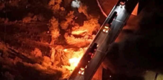 Explota pipa con hidrocarburo en la autopista México-Tuxpan