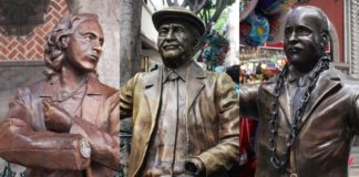 Persisten robos y actos vandálicos a esculturas del Centro Histórico