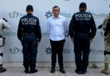 SSC Puebla detiene a hombre por hurto en automóvil