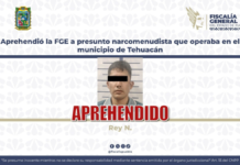 Aprehenden a “El Flaco” por narcomenudeo en Tehuacán