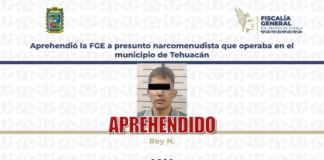 Aprehenden a Rey “N” por narcomenudeo en Tehuacán