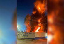 Bomberos sofocan incendio en secundaria de San Andrés Cholula