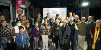 Pepe Chedraui enciende 116 luminarias LED en Villa Encantada