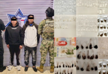 Capturan a dos presuntos narcomenudistas en la Central de Abasto