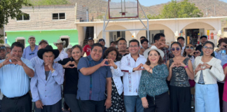 Concretan primera etapa del Parque Comunitario en Acatlán