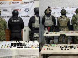 Realizan operativos de revisión en penales de Tepexi y Cholula